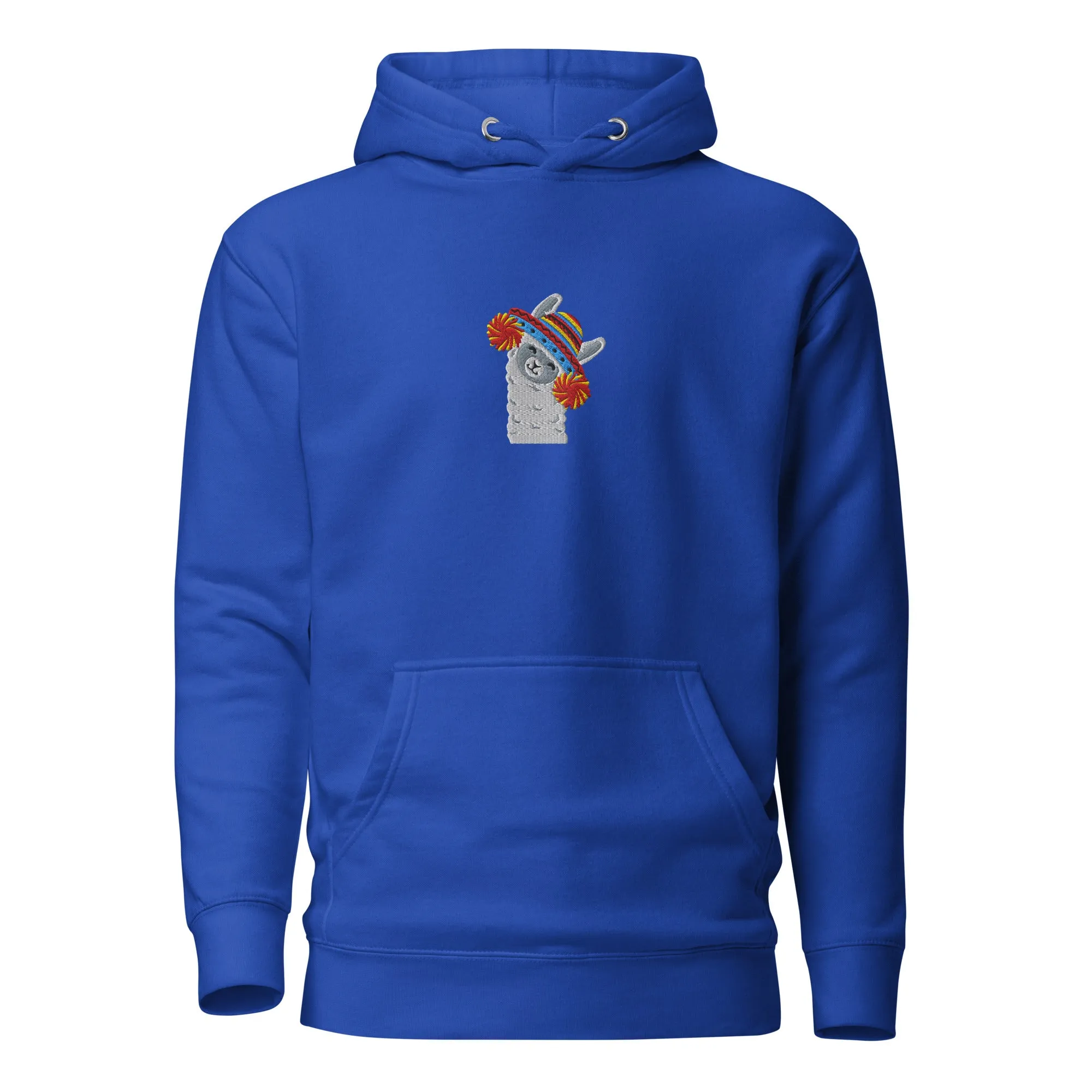 Peruvian Alpaca Embroidered Hoodie