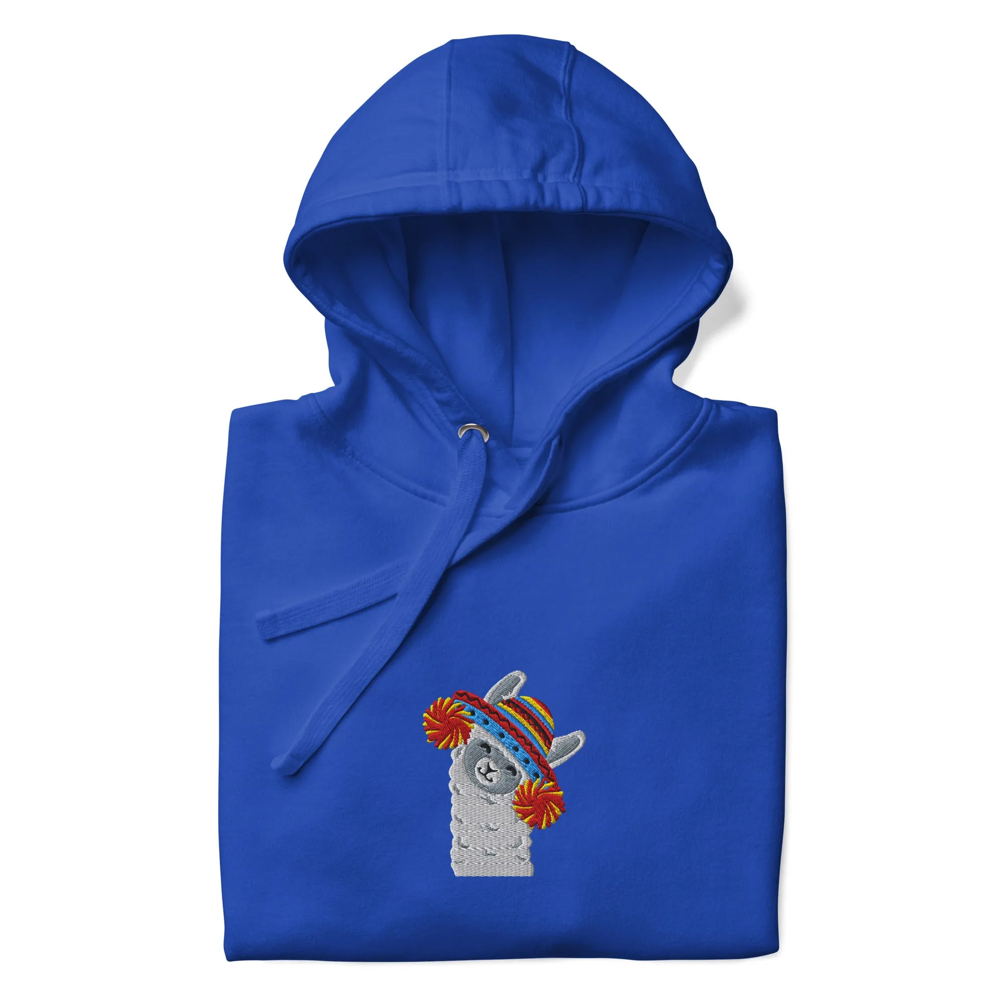 Peruvian Alpaca Embroidered Hoodie
