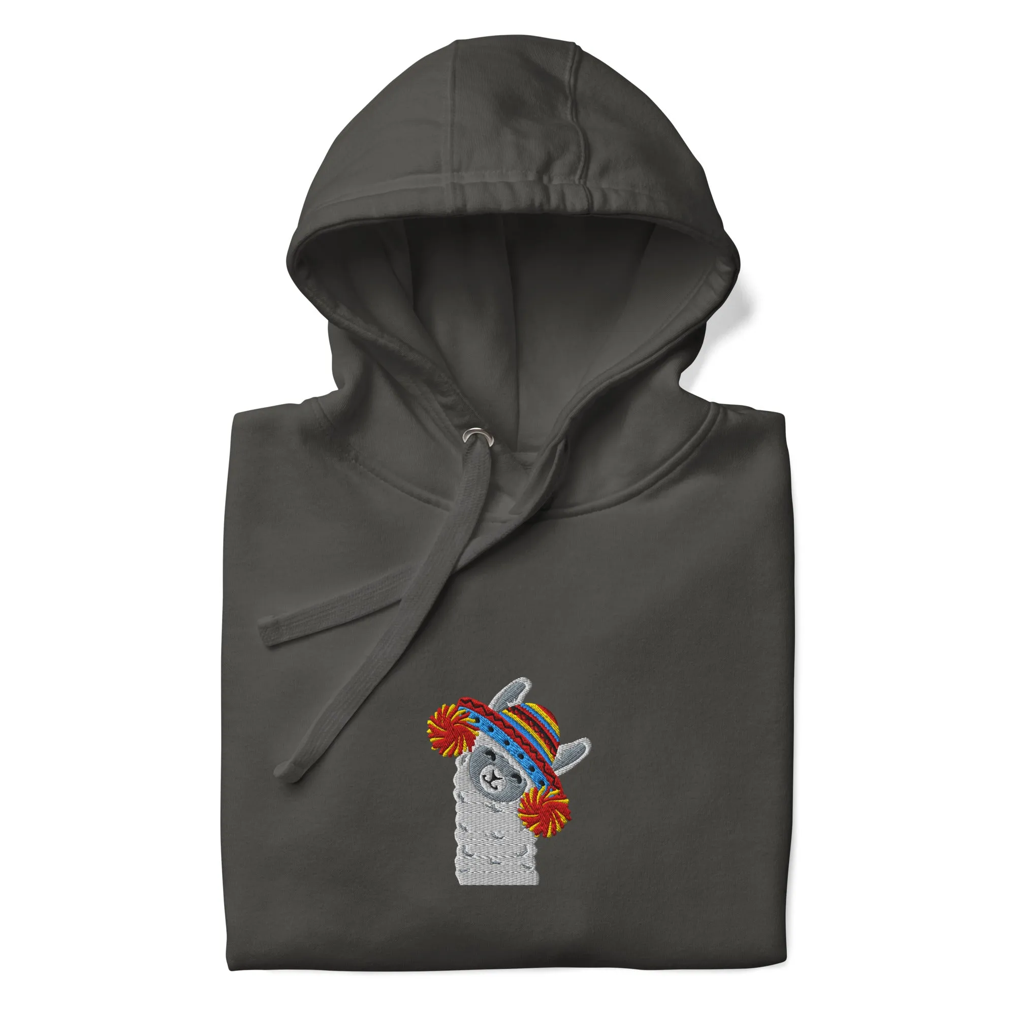 Peruvian Alpaca Embroidered Hoodie
