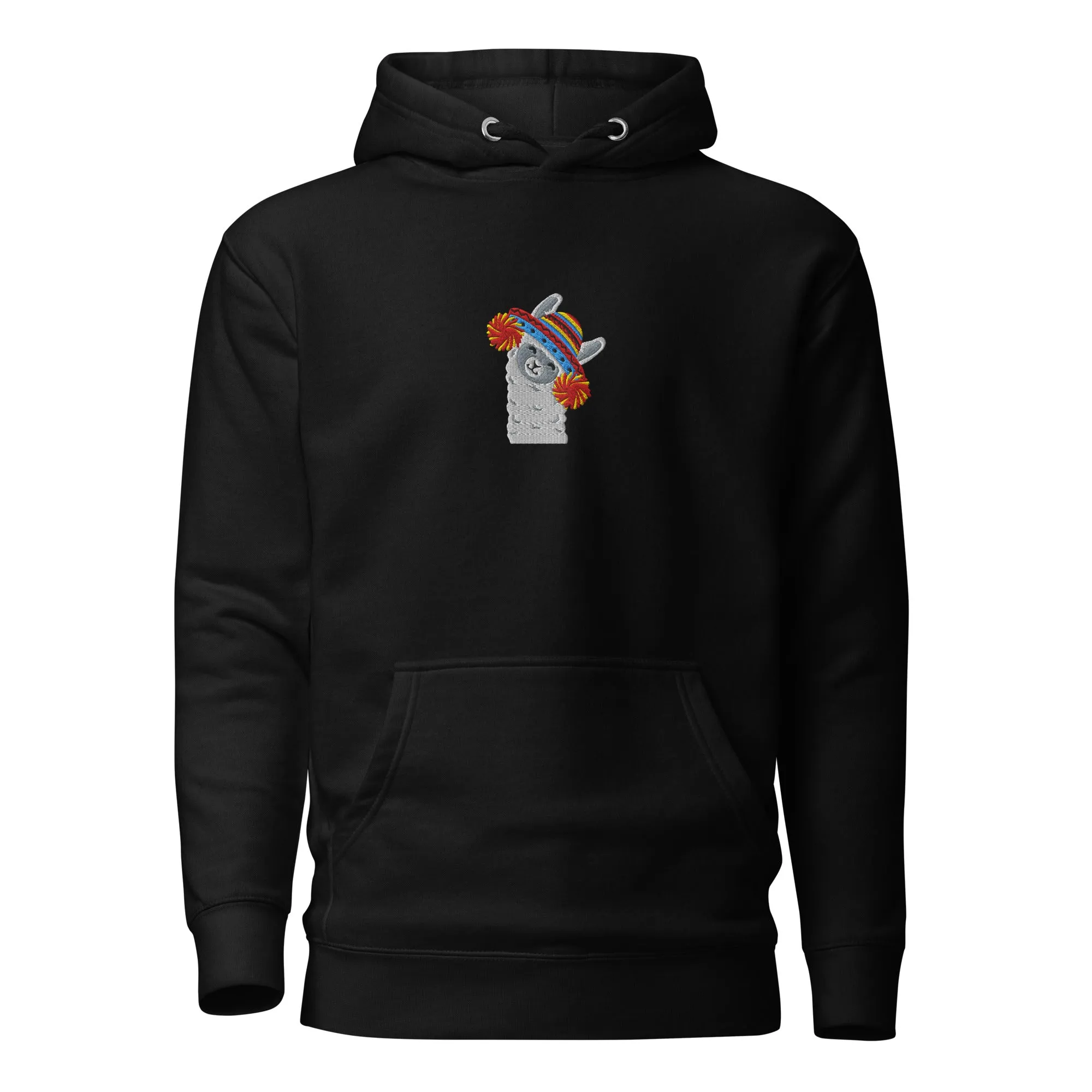 Peruvian Alpaca Embroidered Hoodie