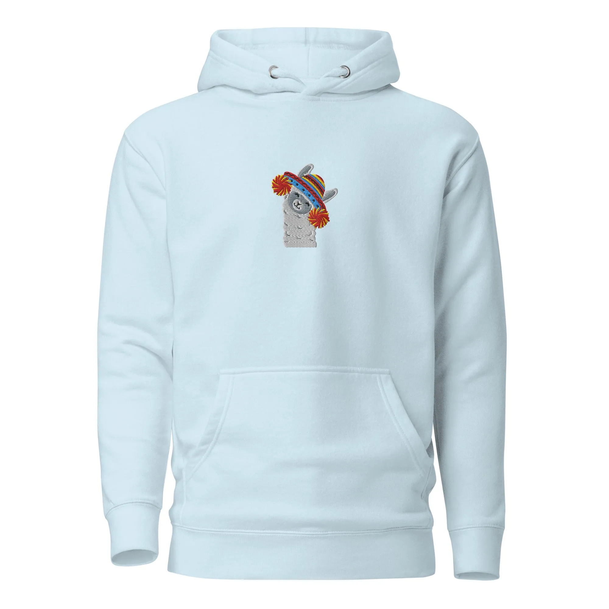 Peruvian Alpaca Embroidered Hoodie
