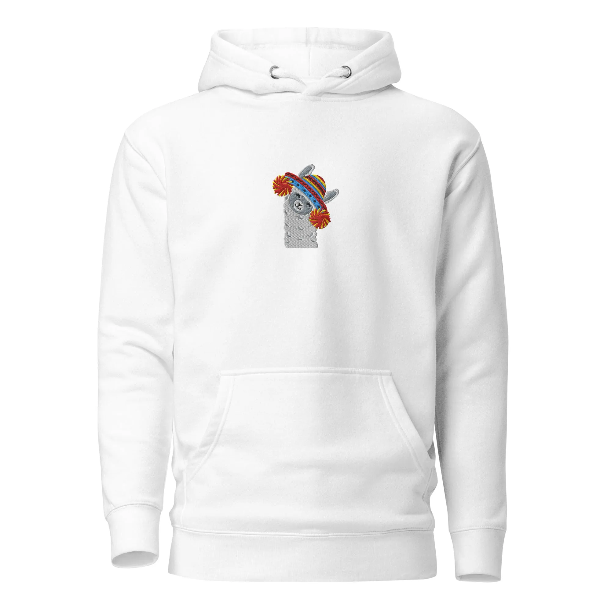 Peruvian Alpaca Embroidered Hoodie
