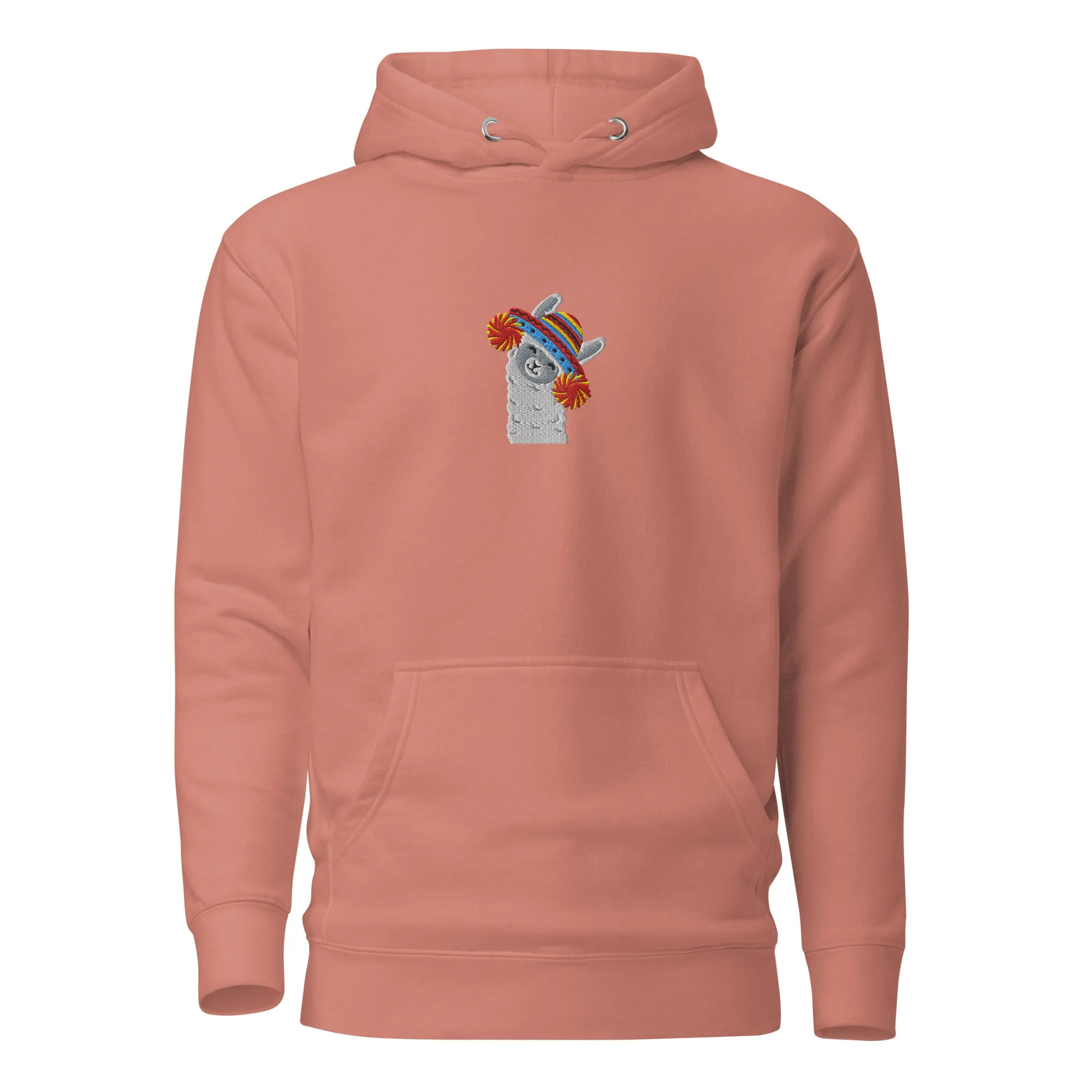 Peruvian Alpaca Embroidered Hoodie