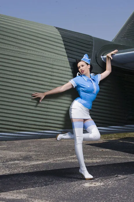 PVC Miniskirt (free length adjustment)