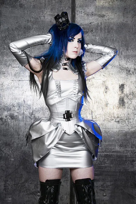 PVC Miniskirt (free length adjustment)
