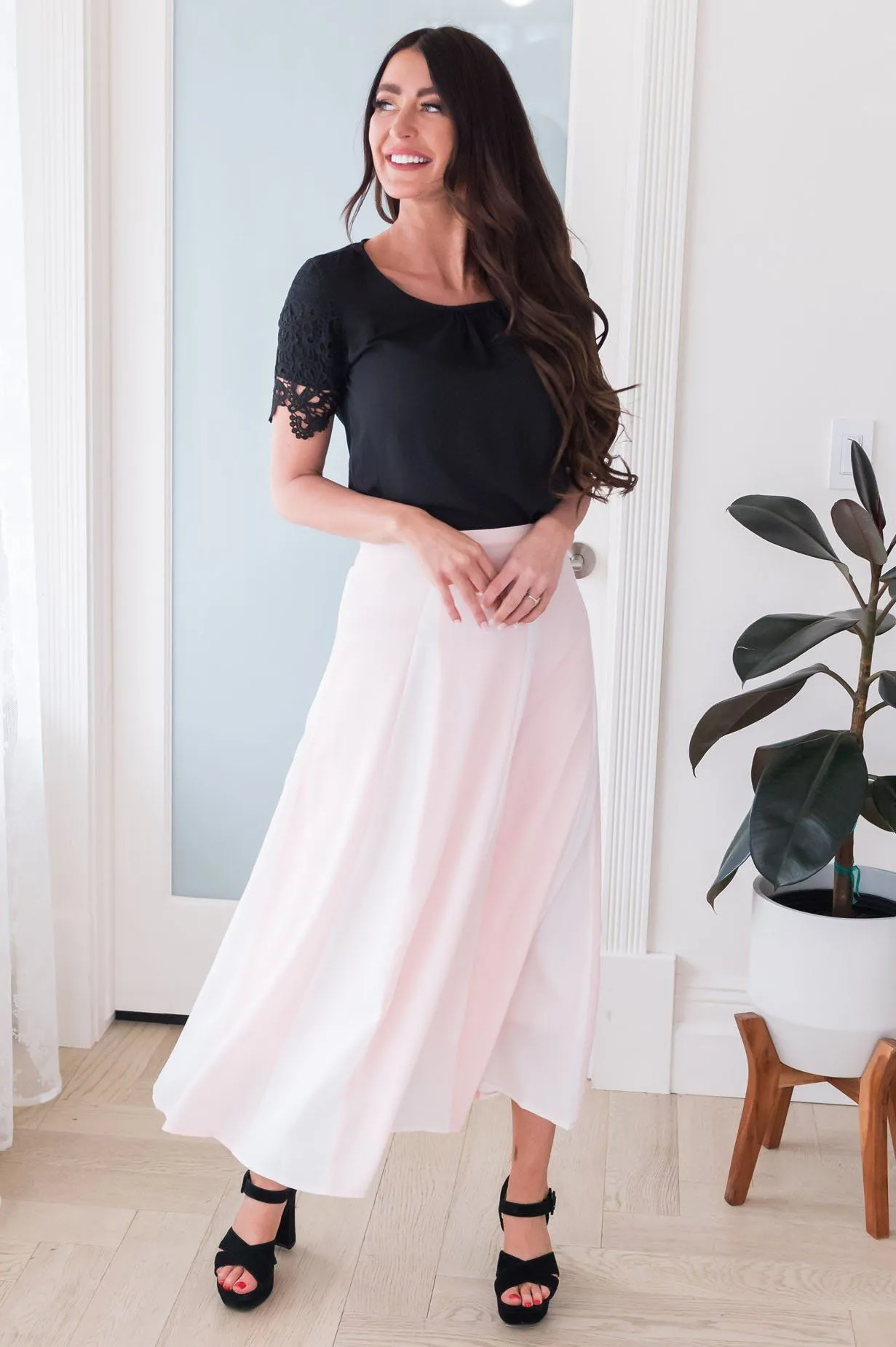 Simple Melody Modest Skirt