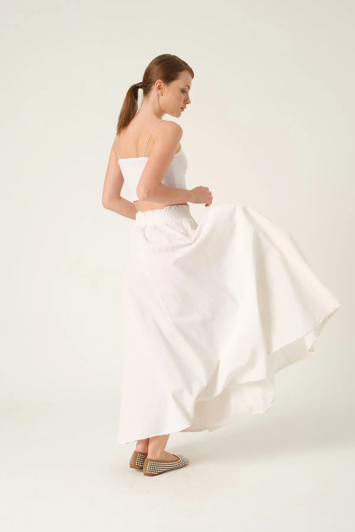 SLIP-ON SKIRT