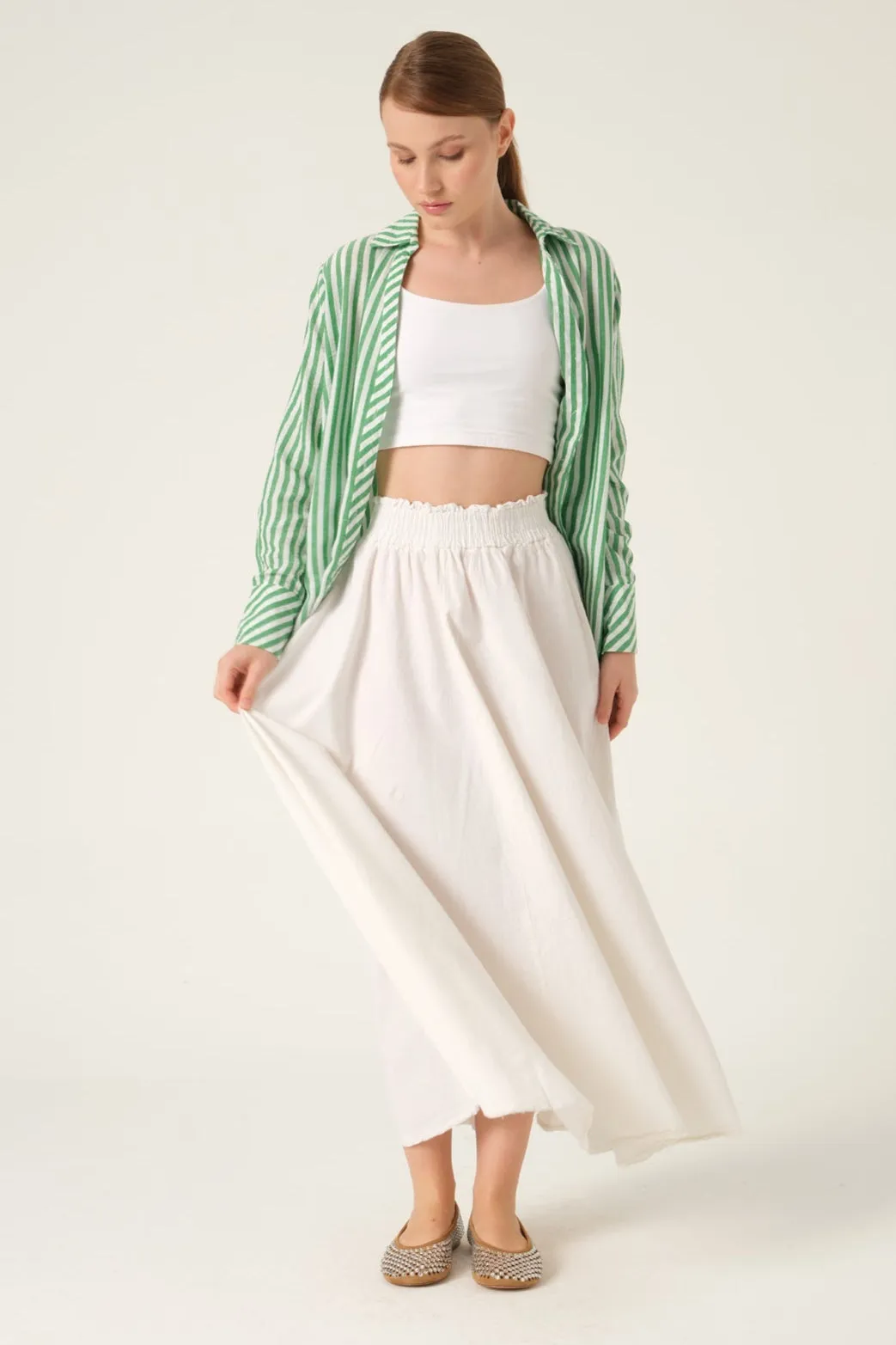 SLIP-ON SKIRT