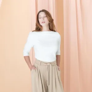 The Effortless Boat Neck Top