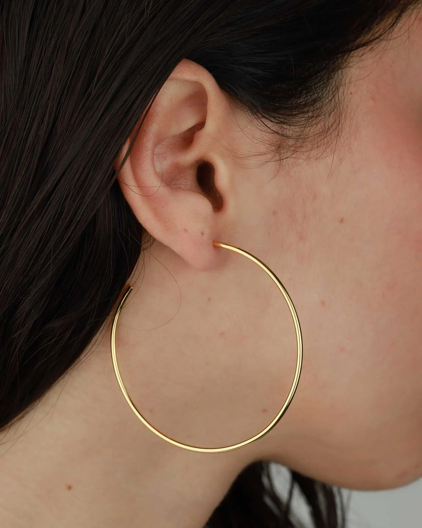 Thin Tube Hoops I 50mm
