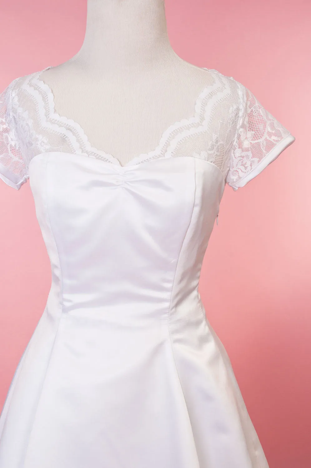 Weddings - Antoinette - White Lace