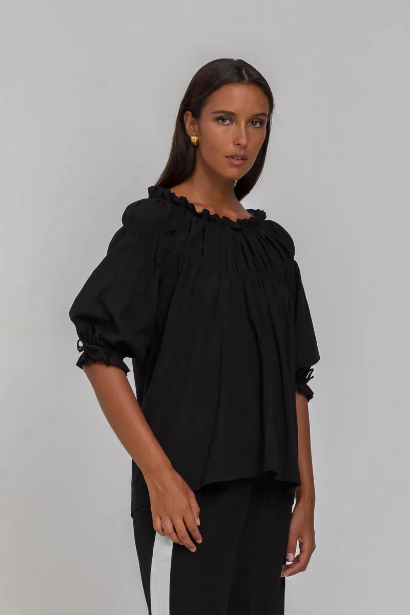 With Hope Top / Black