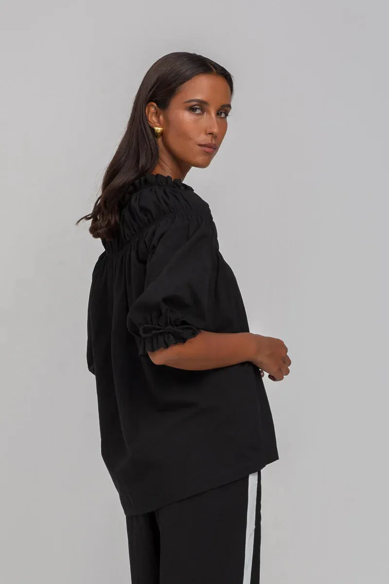 With Hope Top / Black