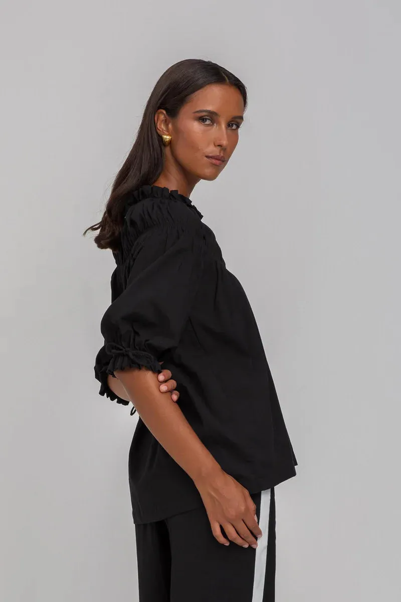 With Hope Top / Black